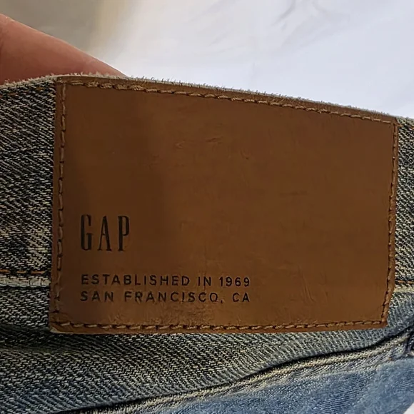 GAP 32/36 Relaxed Fit Blue Jeans - Picture 4 of 4